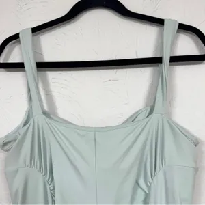 Halara Pastel Green Sleeveless Midi Dress Womens XL Athletic Casual Hiking thumbnail 4