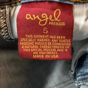 Angel size 5 women’s jeans thumbnail 4