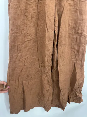 Aerie Brown Wide Leg High Waisted Pants Size Small Boho Loungewear thumbnail 3