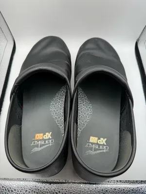 Dansko XP 2.0 Black Leather Clog Slip On‎ Comfort Work Nurse Slip Resistant 40 thumbnail 6