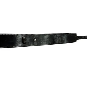 Ann Taylor Belt Womens S Used Black Leather 96417 thumbnail 4