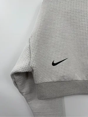 Nike Sportswear City Ready Tech Pack Cropped Sweatshirt Womens S CJ9475-072 thumbnail 8