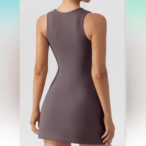 NWT QINSEN Women’s Square Neck Bodice Dress Size M thumbnail 2