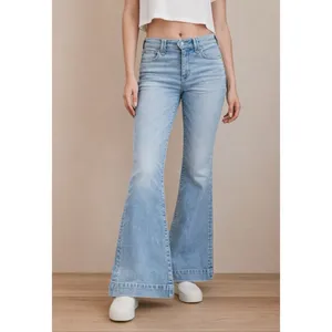 American Eagle High Rise Flare | 70s Inspired Denim thumbnail 2