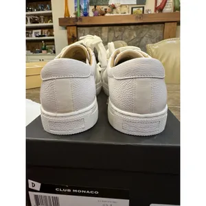 Club Monaco Jowenna White Low Top Sneaker Women's Size 9 Leather Classic! thumbnail 8