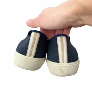 Rothys Navy Blue Slip On Sneakers Sz 8 thumbnail 6