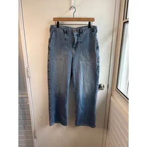 We‎ The Free Free People Major League Wide Leg Jeans Size 29 Boho slouchy baggy thumbnail 2