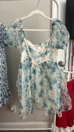 Altar'd State Baby Doll Dress thumbnail 1