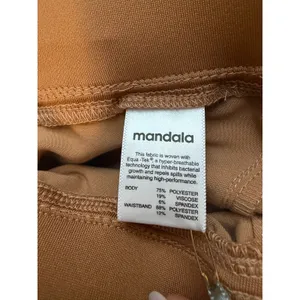 Mandala‎ Ochre High Waist Cargo Petite Scrub Pants Womens Size Medium NWT thumbnail 4