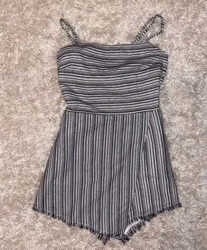 American Threads Striped Romper thumbnail 2