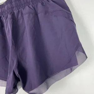 Halara NWT Drawstring Contrast Flowy Mesh 2-in-1 Shorts Purple Size Small S NEW thumbnail 11
