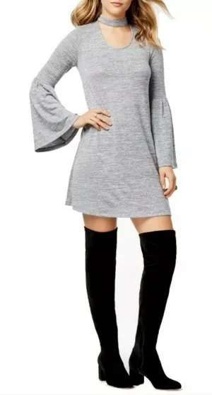 Kensie Bell sleeves choker‎ dress thumbnail 1