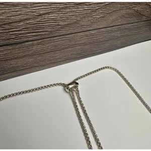 Kendra Scott Scottie CZ Cubic Zirconia Curved Choker Necklace Gold Tone thumbnail 8