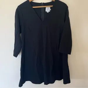 The Nines‎ by Hatch Black Fit & Flare Maternity Dress Size XS thumbnail 4