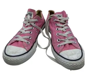 CONVERSE Sneakers Pink White Men's Size 5 thumbnail 1