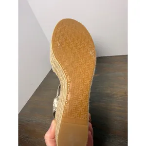 Sam Edelman Maura Snakeskin Espadrille Platform 4" Wedge Sandals Size 8.5 thumbnail 12