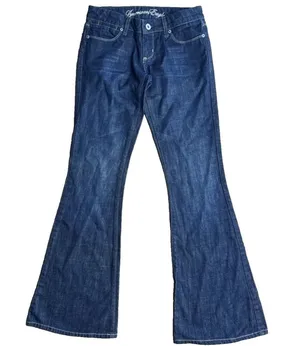 AE AMERICAN EAGLE REAL FLARE WOMENS JEANS 0R 26x29 thumbnail 1