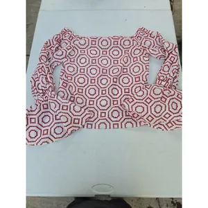 Alexis printed off the shoulder blouse size S thumbnail 4