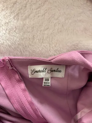 Dry Goods Pink purple dress thumbnail 3