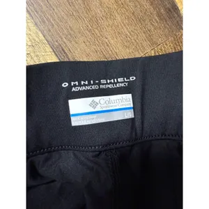 Columbia Women Skort Sz L Black Pull On‎ Pocket Stretch Hiking Tennis Pickleball thumbnail 3