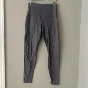Lululemon Athletica Gray High-Waisted Leggings thumbnail 4