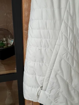 The North Face Reversible puffer vest insulated Mossbud jacket faux fur zip up thumbnail 6