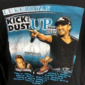 Luke Bryan‎ concert shirt size medium Black thumbnail 4