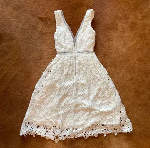 Lulu’s White Lace Midi Dress thumbnail 2