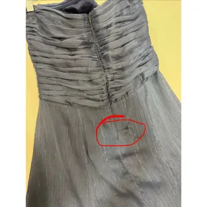 Likely Runa Halter Maxi Gown Night Blue Metallic formal Prom Size 8 thumbnail 7