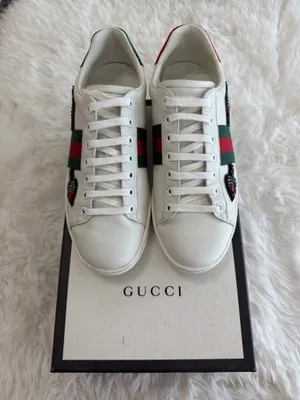Gucci Ace Embroidered Arrow Sneakers thumbnail 8