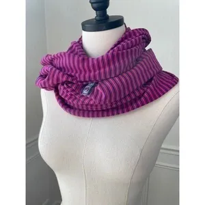 Lululemon Vinyasa Scarf Rizzy Stripe Regal Plum Hero Blue Rulu thumbnail 2