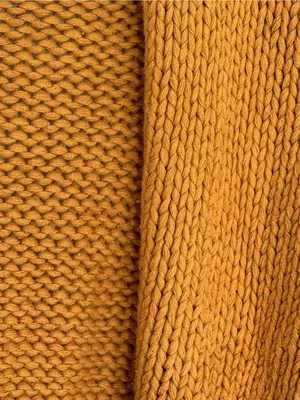Free People Chunky Knit Cropped Cardigan Sweater - Orange thumbnail 3
