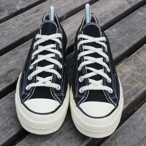Converse Black/White Low Top Unisex Sneaker (Sz 7M - 9W) thumbnail 4