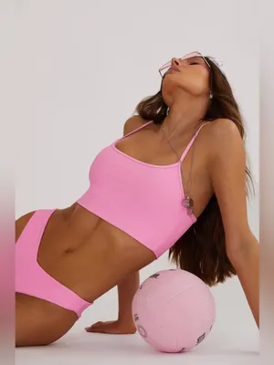 Beach Riot Elara Top Prism Pink, Size Medium, $98 thumbnail 4