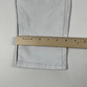 Tommy Bahama Pants Womens 6 White Ella Twill High Rise Ankle Glitter‎ Trim thumbnail 5