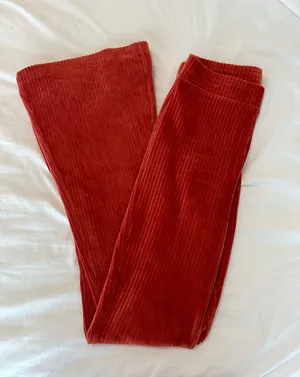 Ribbed Flare Pants thumbnail 1