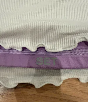 Set Active x Parke Ruffle Sports Bra thumbnail 2