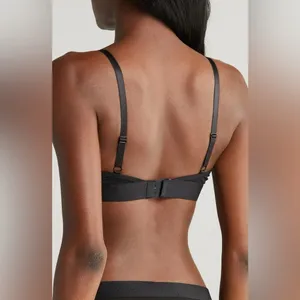 Lemonade Dolls Mesh Bralette Sheer Black Size 2L thumbnail 2