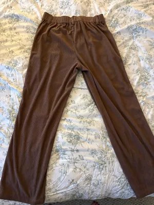 Halara Corduroy Pants in Light Brown thumbnail 2