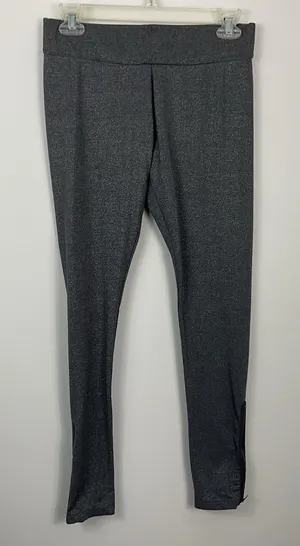 Free People Shimmer Sparkle Ankle Zip Leggings Womens Size Small thumbnail 1