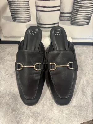 A New Day Slide on Loafer Flats, Black, Size 9 thumbnail 2