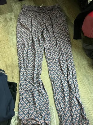 Anthropologie Boho print pants size M thumbnail 6