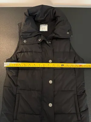 Old Navy Women's Puffer Vest, Black-XS thumbnail 4