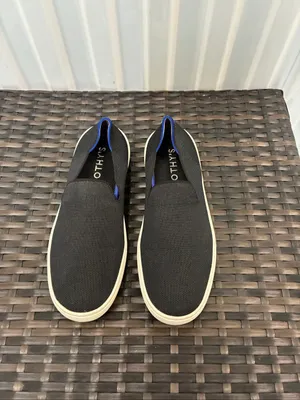 Rothy’s black knit sneakers women’s size 8 thumbnail 2
