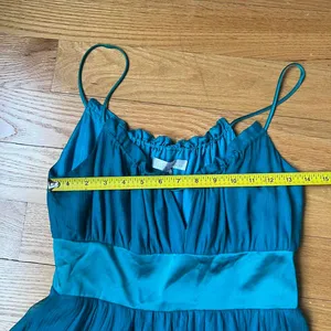 Alice&Trixie Silk Seafoam Green Aquamarine Blue Y2K Party Dress Homecoming Sz M thumbnail 7