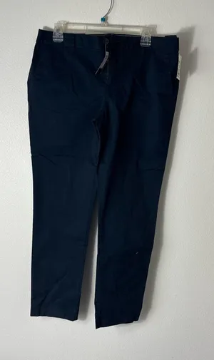NWT Tommy Hilfiger Navy Straight Leg Chino Pants Size 10 thumbnail 1