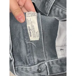 VTG Women's 90s Denim Wrangler Jeans WPL6428 15x32 (30x32) Cowgirl Cut Gray Wash thumbnail 3