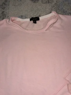 Alala Light Pink Distressed Sweatshirt thumbnail 4