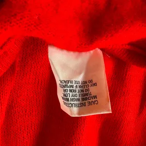 Vintage ‘80s Moorewear Rockmont Summer Camp Red V-Neck Pullover Unisex Sweater thumbnail 8