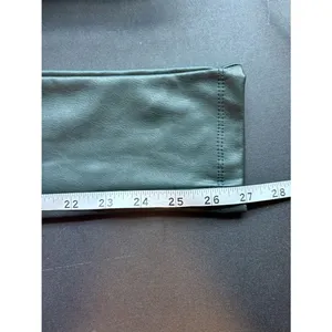 GB Gianni Bini Faux Leather Leggings in Deep Forest Green Size Small thumbnail 7
